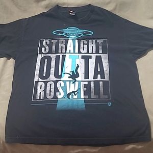 Straight Outta Roswell T-shirt, Womans or Mens XL